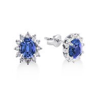 Ohrringe Lux Gioielli Dame in Weißgold Zaffiro ORLK03030ZB;110;BI